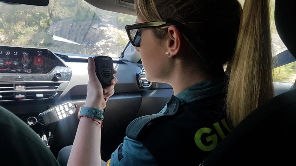 Archivo - Agente de la Guardia Civil