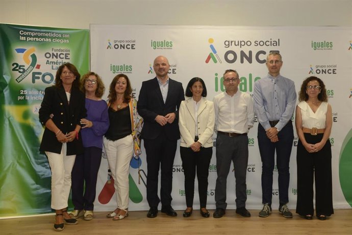 ONCE La Rioja muestra la labor de cooperación con las personas ciegas de América Latina