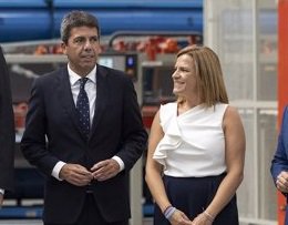 El 'president' de la Generalitat, Carlos Mazón, y la delegada del Gobierno en la Comunitat Valenciana, Pilar Bernabé, en una imagen de archivo