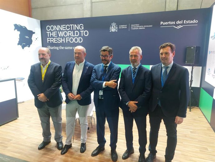 El Puerto de Huelva ha presentado este miércoles en la muestra Fruit Attraction de Madrid su oferta de servicios y conectividad para el sector hortofrutícola.