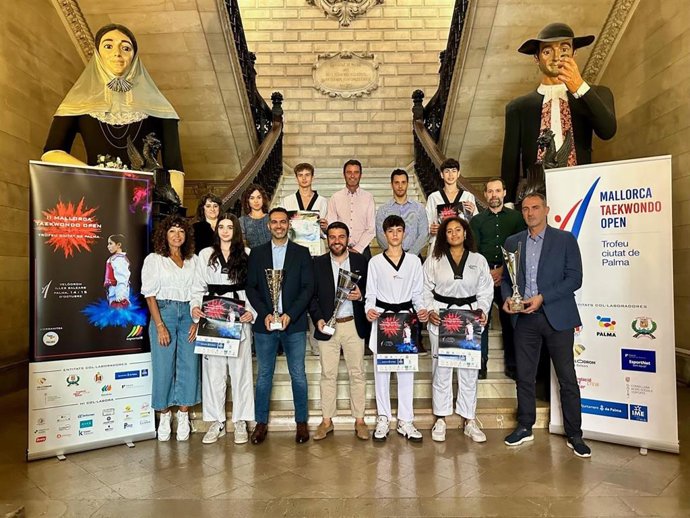 Presentación de la II edición del Trofeo Ciudad de Palma de Taekwondo.