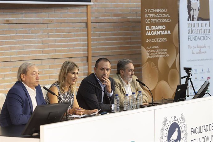 Sesión del X Congreso Internacional de Periodismo de la Fundación Manuel Alcántara