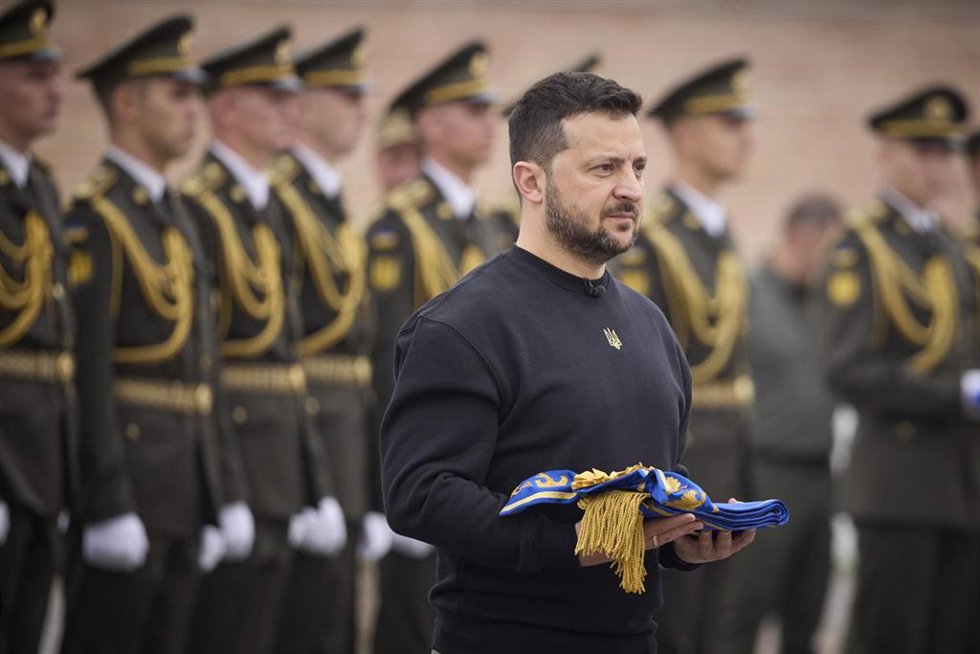 El presidente ucraniano, Volodimir Zelenski.