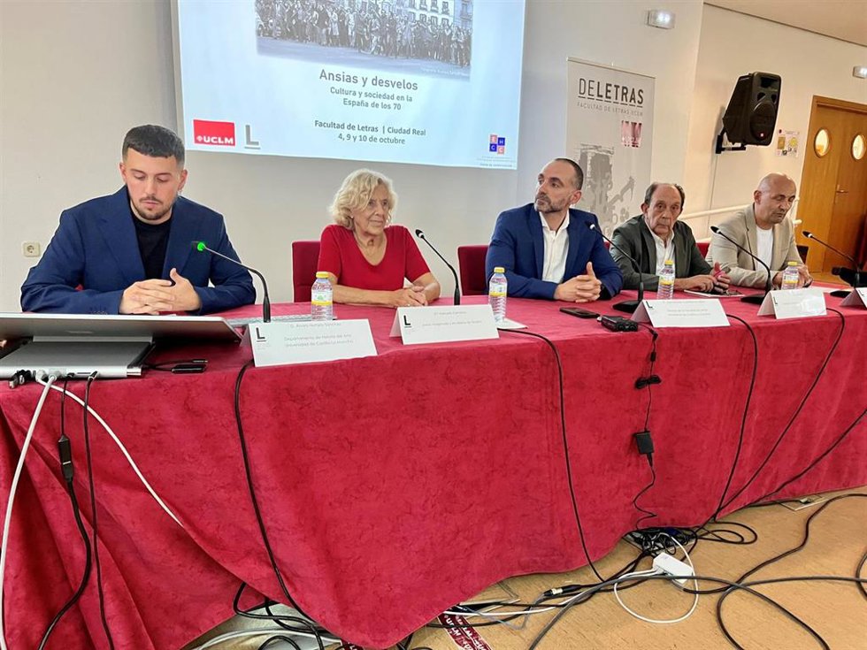 Manuela Carmena en la UCLM en Ciudad Real