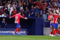 El Atlético de Madrid reacciona en su grupo de Champions con otra remontada