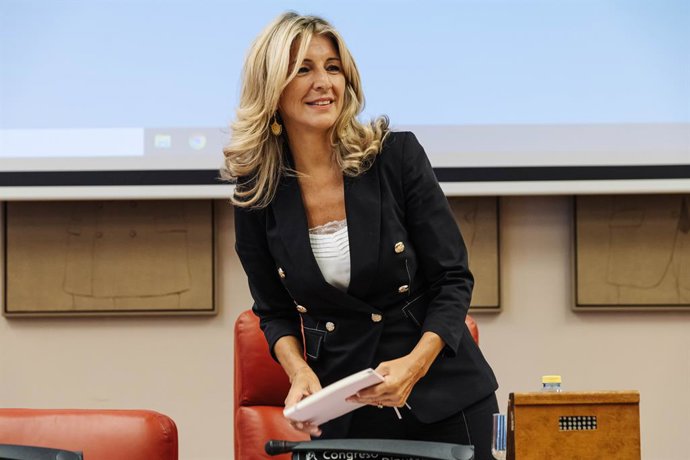 La líder de Sumar i vicepresidenta segona i ministra de Treball i Economia Social en funcions, Yolanda Díaz