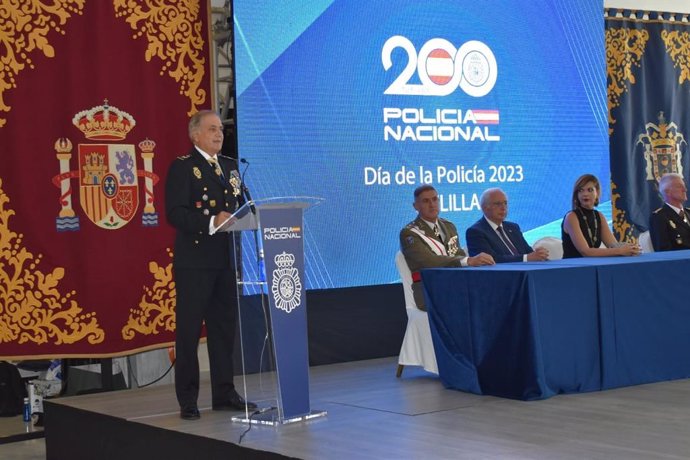 El jefe superior de Policía de Melilla, José Antonio Togores