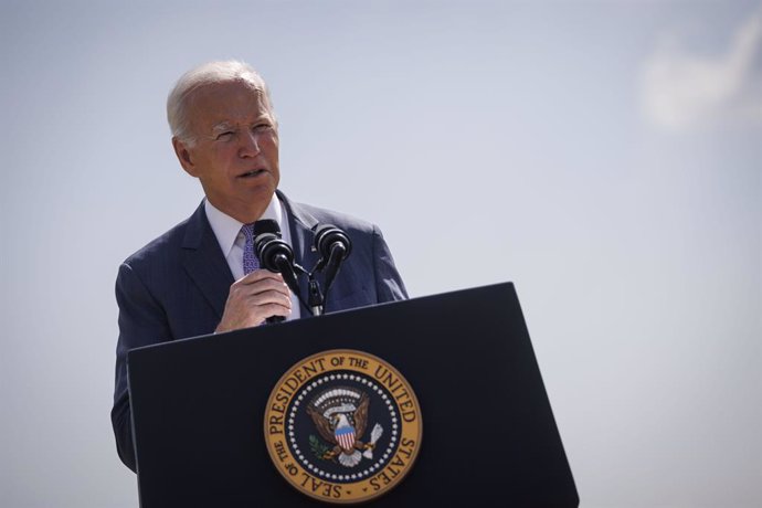 October 2, 2023, Washington, District of Columbia, USA: United States President Joe Biden speaks during an event to celebrate the Americans with Disabilities Act (ADA) on the South Lawn of the White House in Washington, DC, US, on Monday, October 2, 202