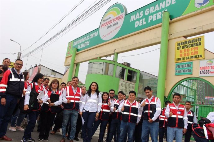 Sunafil orientó a las mypes del Mercado de Productores de Santa Anita, en temas de formalización laboral.