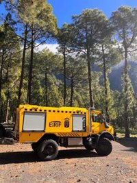 UME y efectivos de EIRIF El Hierro y La Gomera se suman a los trabajos contra el fuego en Tenerife