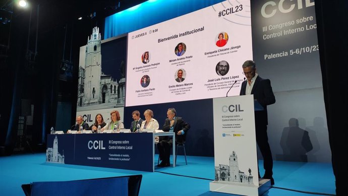 Imagen de la inauguración del III congreso sobre Control Interno Local.