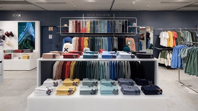 Corner de Blue Banana en El Corte Inglés