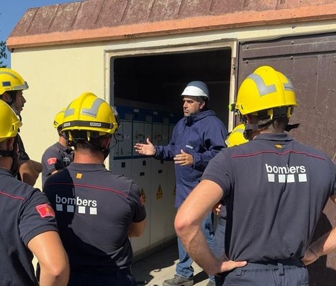 Els aspirants a bombers en les sessions formatives