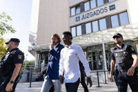 Vinícius asegura a la jueza que se sintió "ofendido" por los insultos que recibió en Mestalla