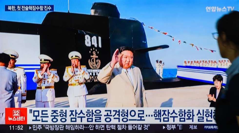 El líder de Corea del Norte, Kim Jong Un.