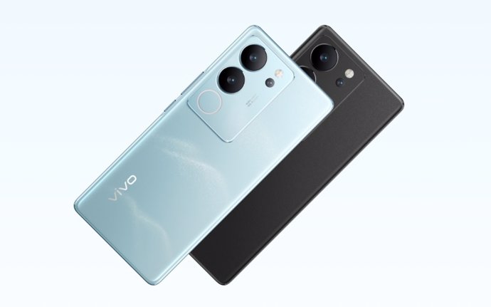 Vivo 29 Pro en los colores azul y negro