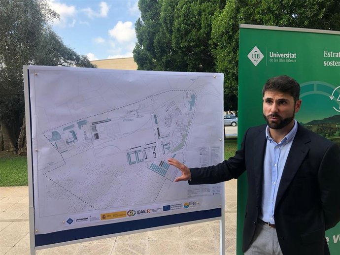 El vicerrector de Campus y Universidad Saludable de la UIB, Adri Muntaner.