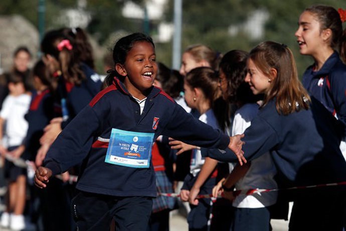 Archivo - La Vuelta al Cole contra la leucemia infantil, organizada por la Fundación Unoentrecienmil