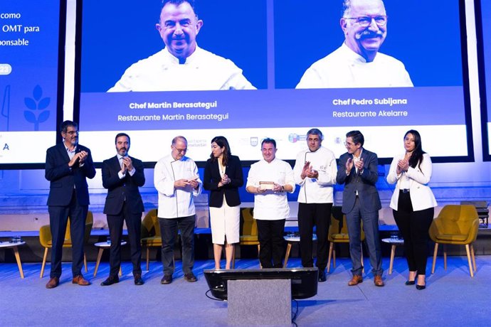 La OMT nombra a los chefs Fatmata Binta, Martín Berasategui y Pedro Subijana Embajadores del Turismo Sostenible