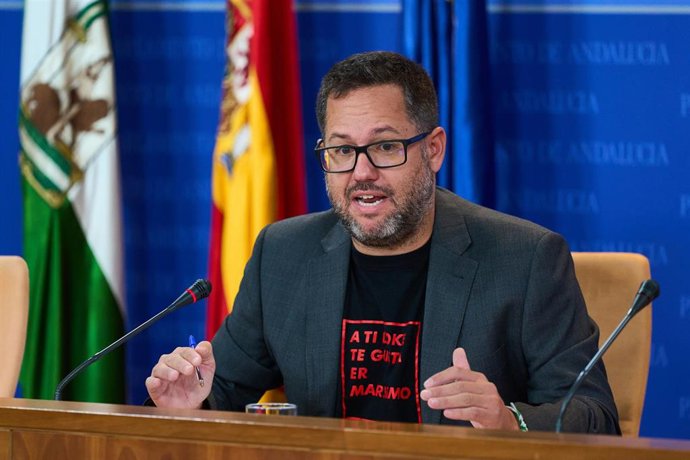 El portavoz del Grupo Mixto-Adelante Andalucía, José Ignacio García, en una imagen de archivo.