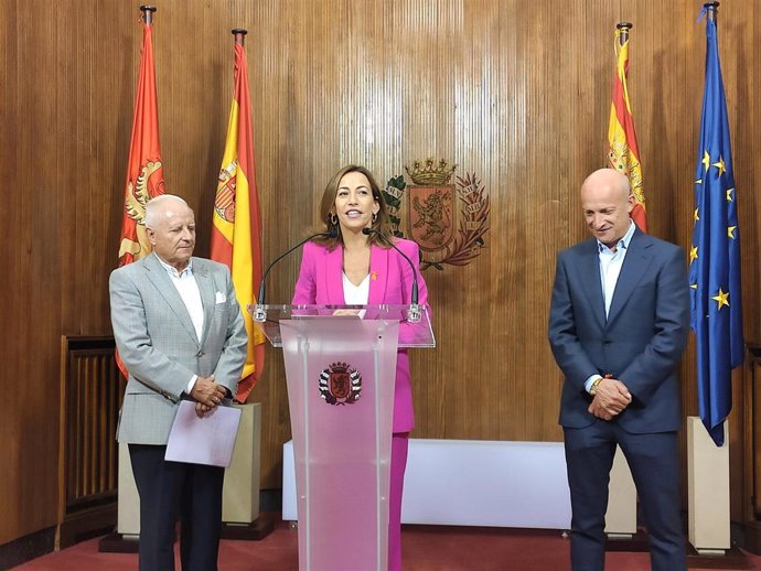 José Ramón Pin Arboledas, Natalia Chueca y Carlos Gimeno Casado.