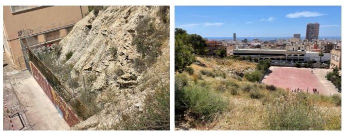 Alicante.- El Ayuntamiento preadjudica las obras de consolidación de taludes en ladera sur del Tossal por 475.000 euros