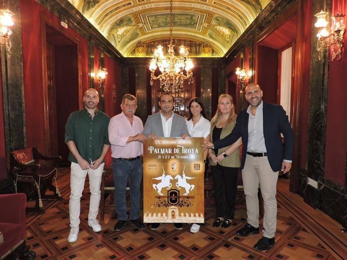 Presentación de la IX edición del tradicional Mercado Medieval de El Palmar de Troya
