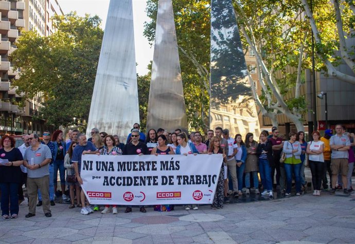 Ni una muerte más por accidente de trabajo.