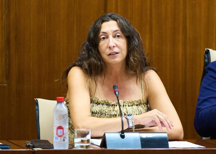 La consejera de Inclusión Social, Juventud, Familias e Igualdad, Loles López, en comimisón parlamentaria