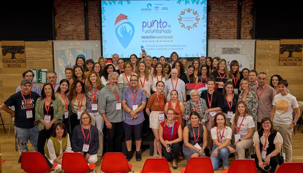 Voluntare y Fundación Botín celebran la 7 edición del Punto de Voluntariado con el lema 'Misión Navidad'