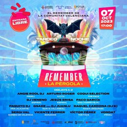 Cartel del festival Remember