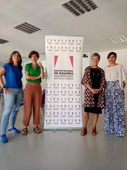 Responsables de la Red de Teatros de Navarra