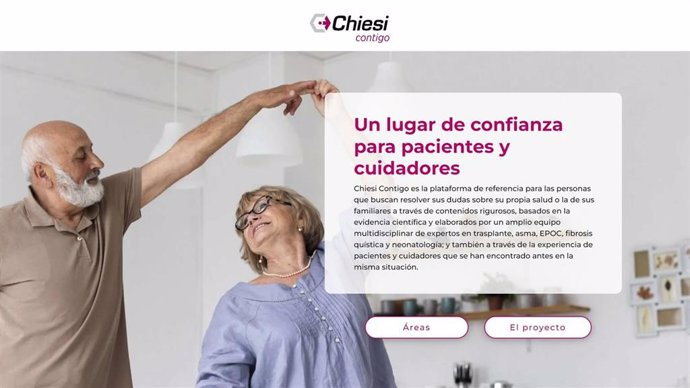 Chiesi ha creado la plataforma digital 'Chiesi Contigo'.
