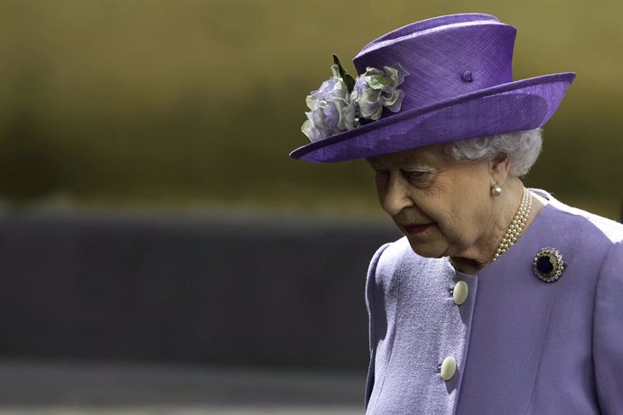 Archivo - February 20, 2022.Queen Elizabeth II tests positive for COVID-19.Archive file