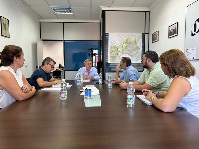 Los ediles de Hacemos Córdoba en su reunión con Qemasem.