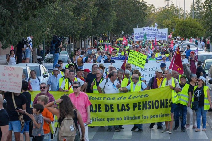 Manifestación de la Cumbre Social de Granada