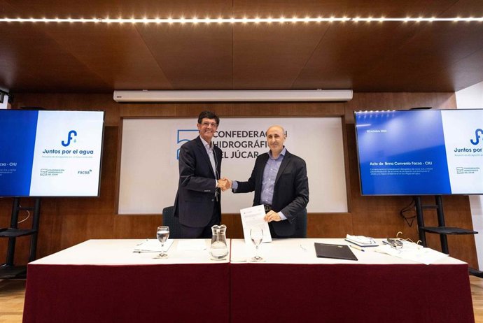La Confederación Hidrográfica del Júcar y Facsa suman fuerzas para impulsar la divulgación medioambiental a través del convenio Juntos por el Agua