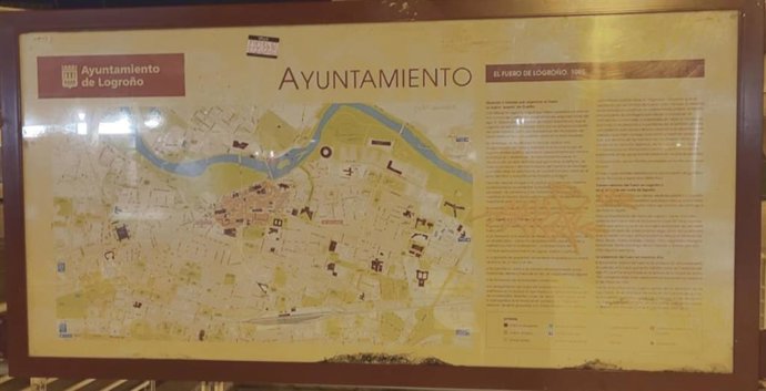 Panel sobre el Fuero de Logroño