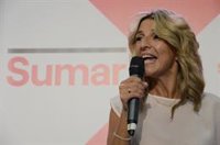 Díaz avanza que Sumar presentará su dictamen sobre la amnistía el próximo martes en Barcelona