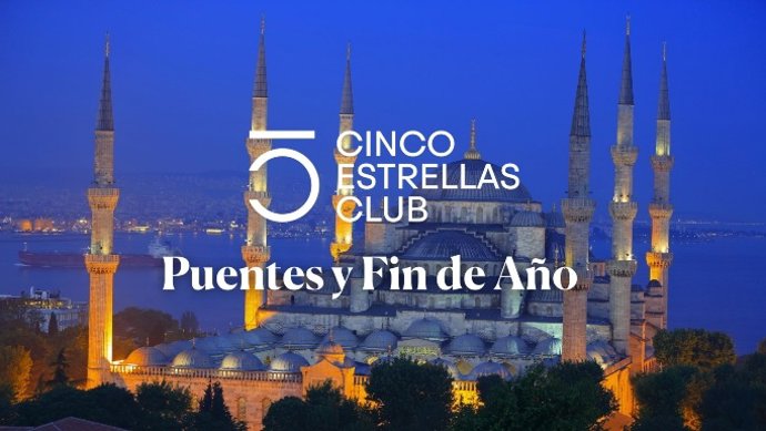 Cinco Estrellas Club refuerza su operativa para los próximos Puentes, Navidad y Fin de Año con más de 30 salidas.