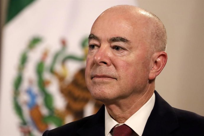 El secretario de Seguridad Nacional de EEUU, Alejandro Mayorkas.