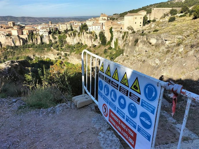 Cortado el Sendero del Hocino de Federico Muelas de Cuenca.