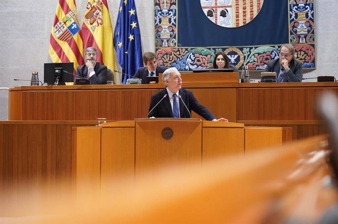 El consejero de Fomento, Movilidad, Vivienda y Logística del Gobierno de Aragón, Octavio López.