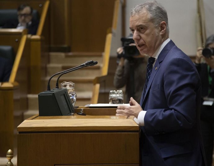 Archivo - El lehendakari, Iñigo Urkullu