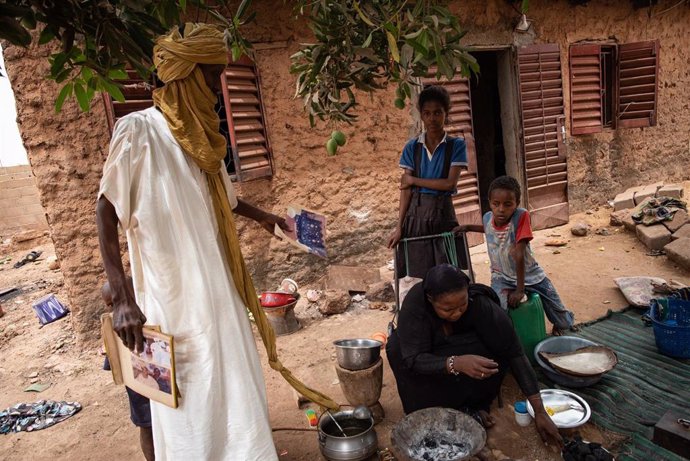 Archivo - Imagen de archivo de la comunidad tuareg en el norte de Malí 