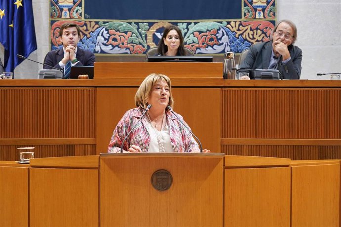 La consejera de Presidencia del Gobierno de Aragón, Tomasa Hernández.