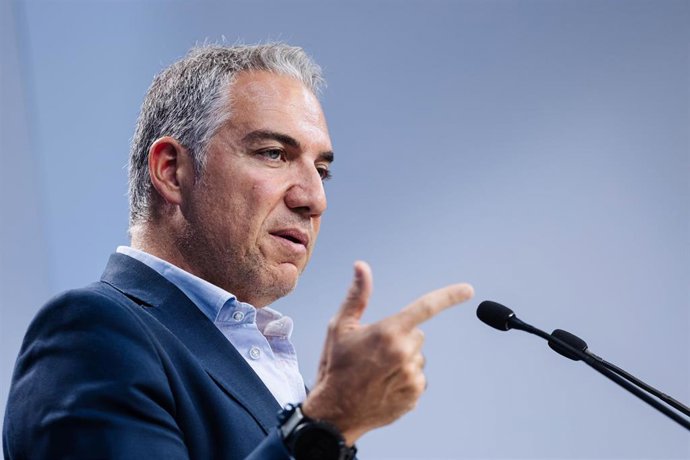 El coordinador general del PP, Elías Bendodo