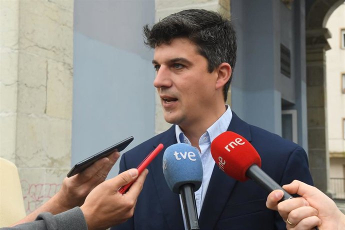 Daniel Fernández, portavoz del PSOE de Santander.