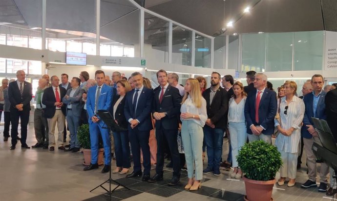 Inauguración oficial de la estación de autobuses de Logroño