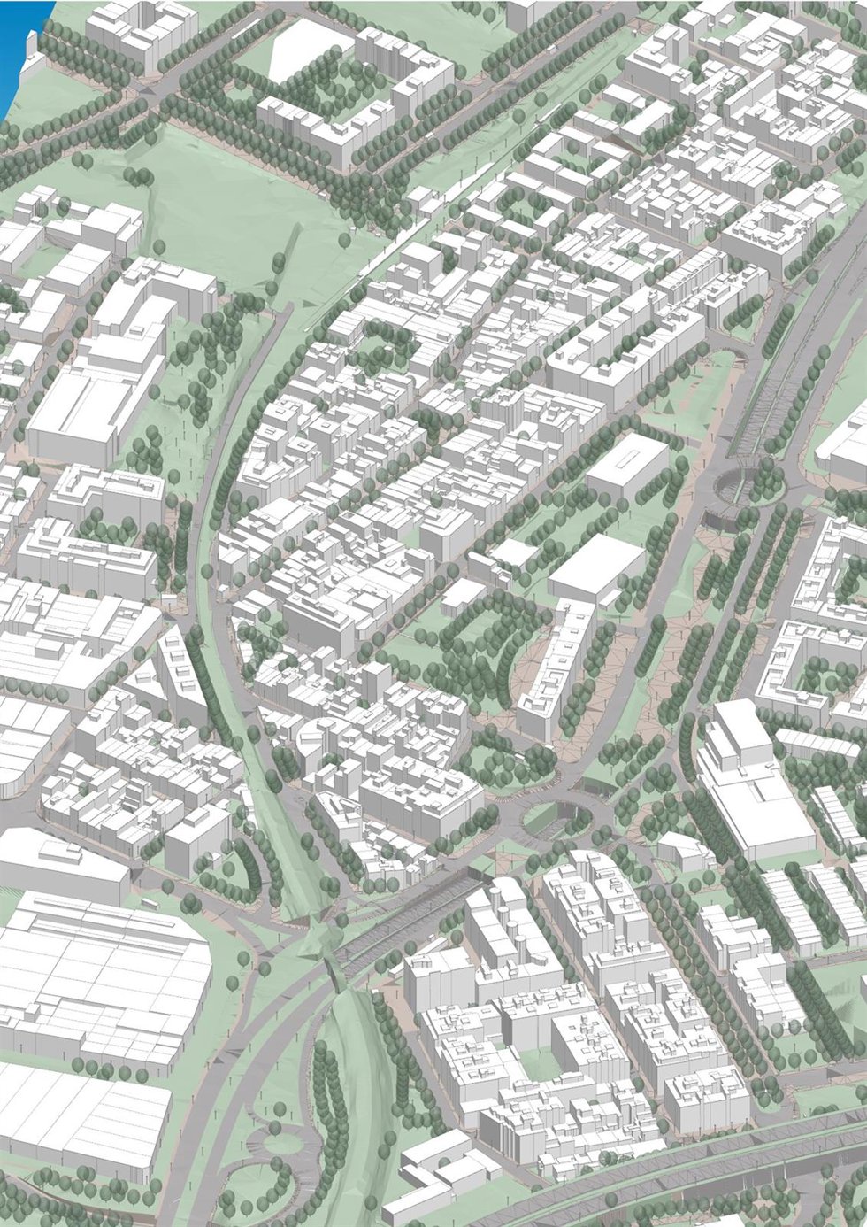 Modelo BIM en 3D.